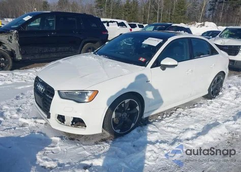 2016 Audi A3 2.0T Premium z USA, uszkodzony, nr VIN WAUB8GFF1G1108960
